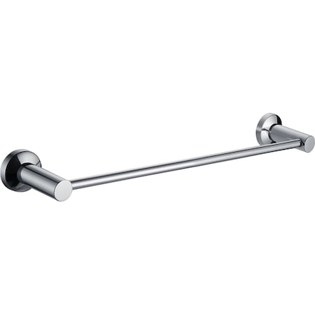 Paradise Bathworks Nirvana, Single Towel Bar, 18", Polished Stainless Steel 66126